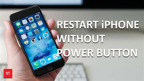 Can I restart my iPhone without power button?
